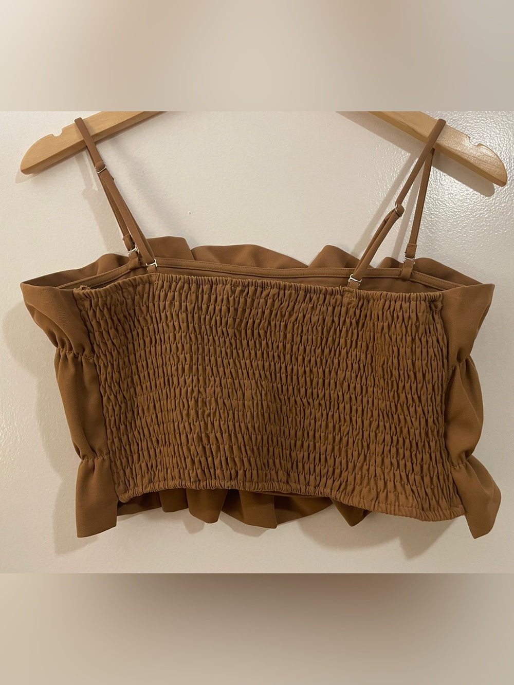 Line & Dot Marina Ruffle Top from Revolve - Picture 3 of 5